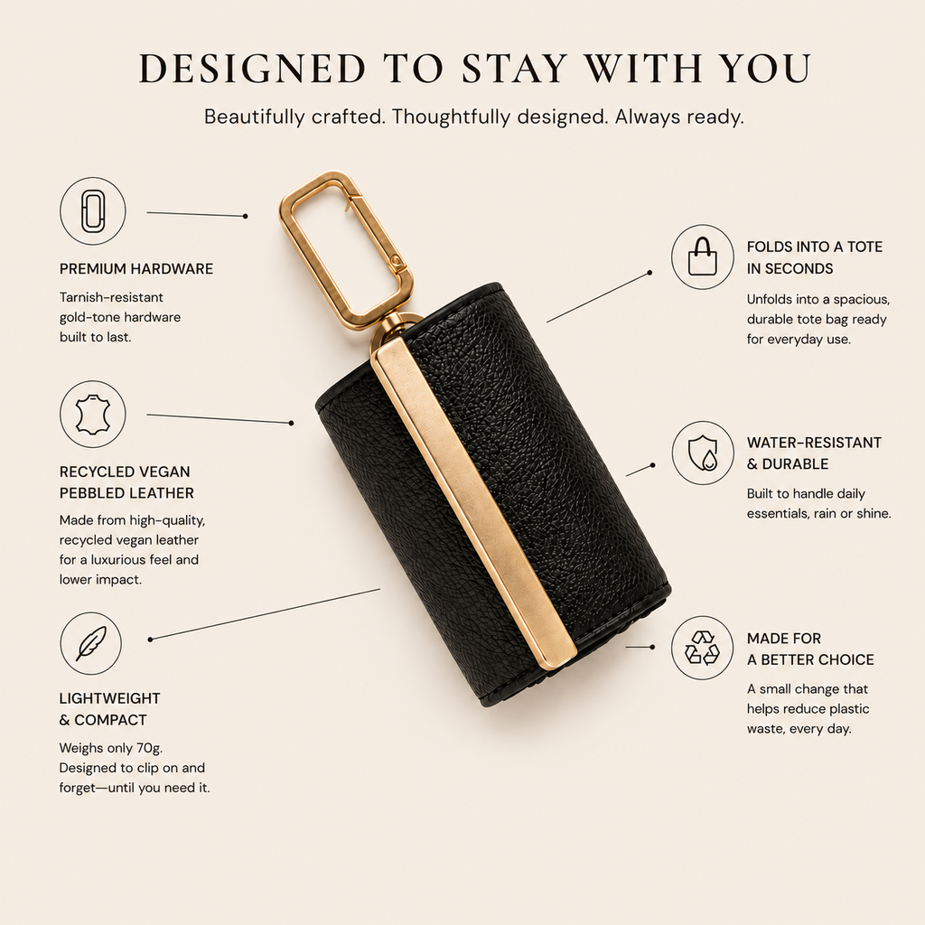 The Toujours Keychain Tote